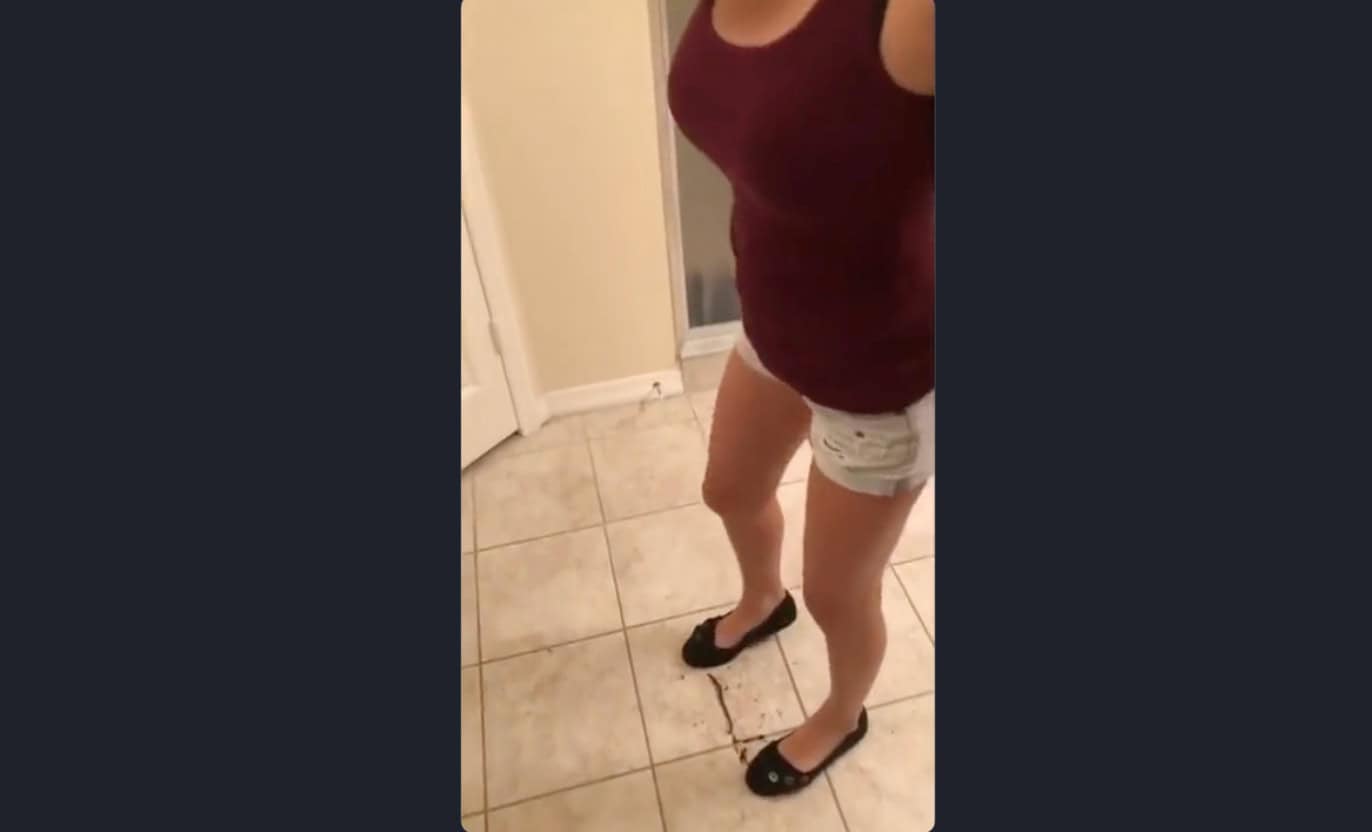 Crush Fetish - Girl Wearing Black Ballerinas Stepping On Worms