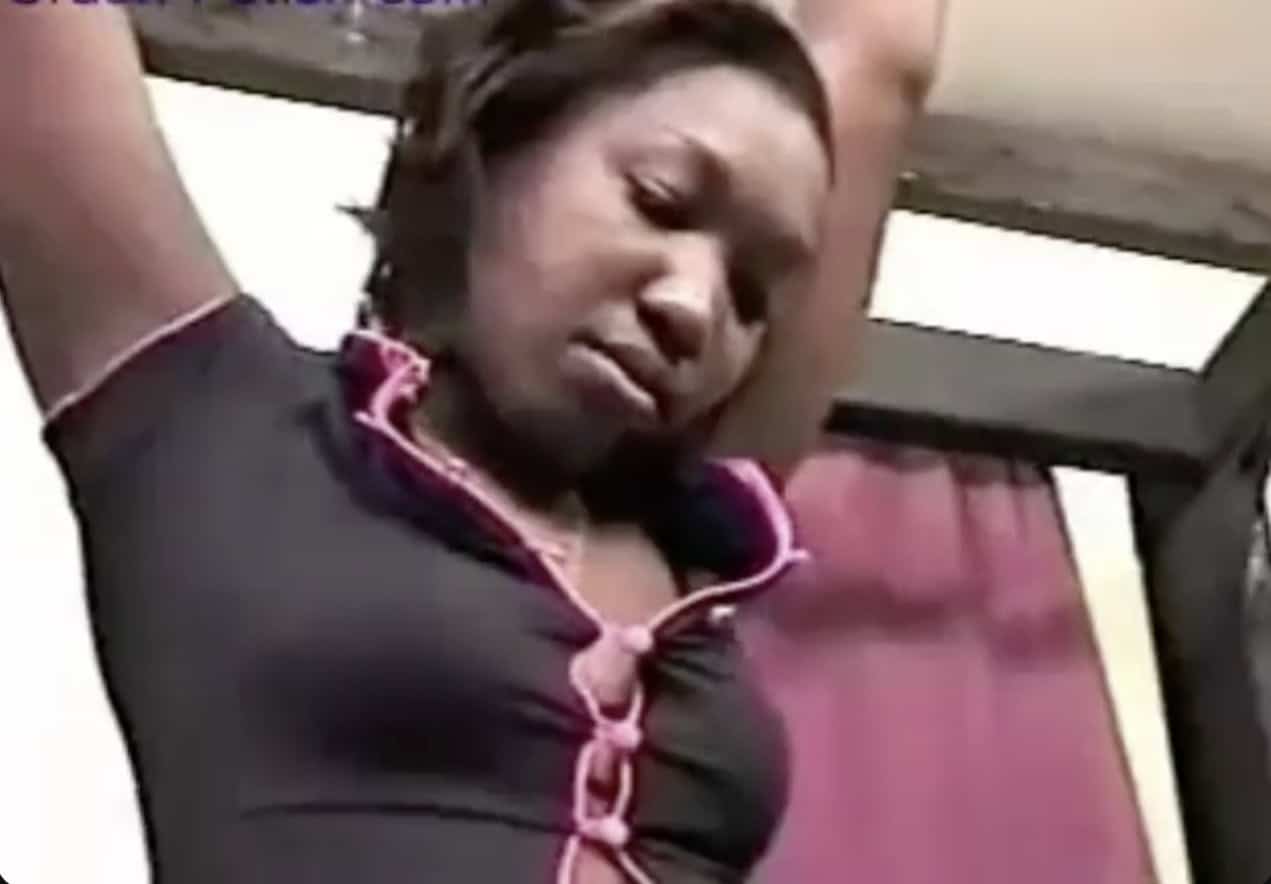 Crush Fetish - Beautiful Ebony Girl in Sexy Open High Heels Crushing Crawdads With Cruelty